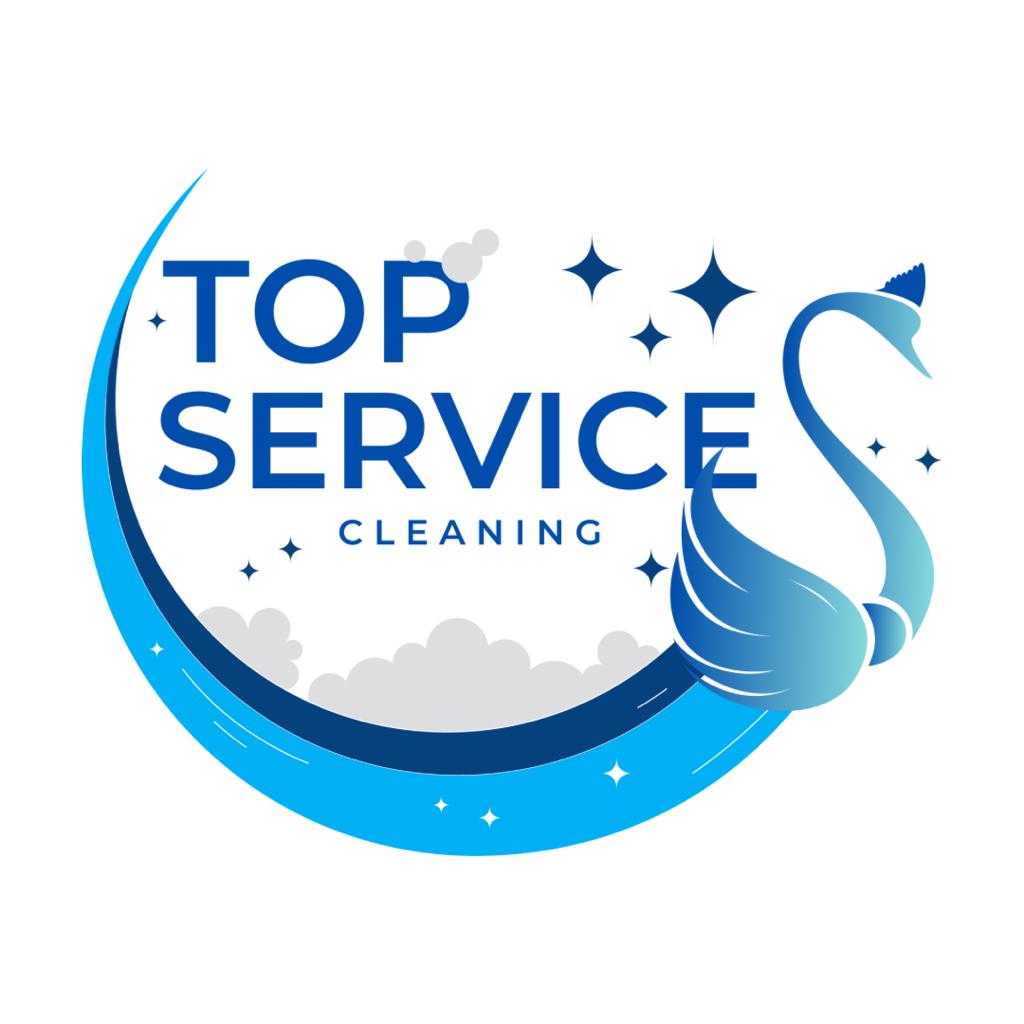 Top Service Cleaning Logo